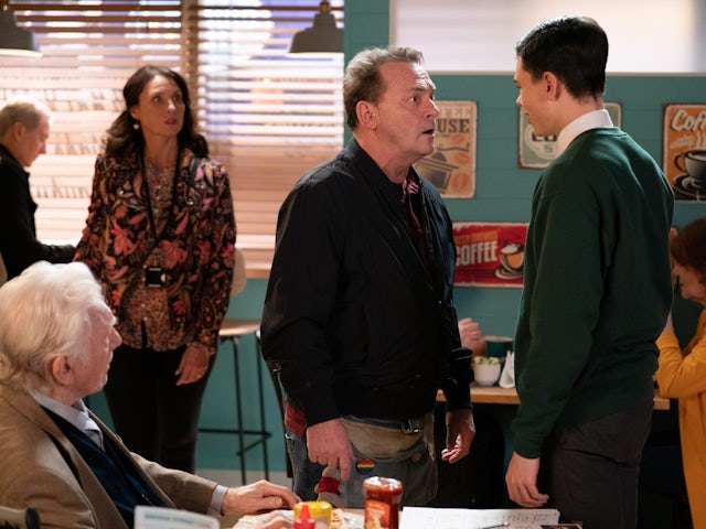 Billy and Will on EastEnders on May 8, 2024