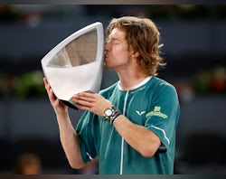 Feverish Rublev outlasts Auger-Aliassime to win Madrid Open