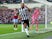 Newcastle United's Callum Wilson celebrates scoring against Burnley on May 4, 2024