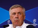Real Madrid coach Carlo Ancelotti during the press conference on May 7, 2024