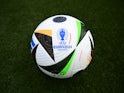 General view of the Euro 2024 match ball 'Fussballliebe'