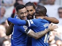 Everton's Abdoulaye Doucoure celebrates scoring against Sheffield United on May 11, 2024