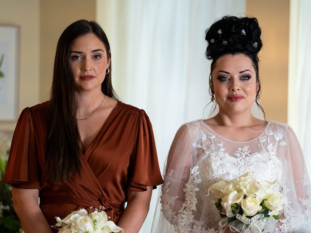 Lauren and Whitney on EastEnders on May 20, 2024