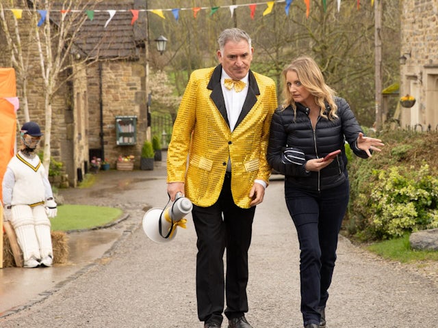 Bob and Nicola on Emmerdale on May 22, 2024