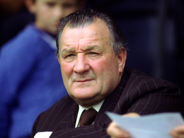 Bob Paisley pictured on January 1, 1982