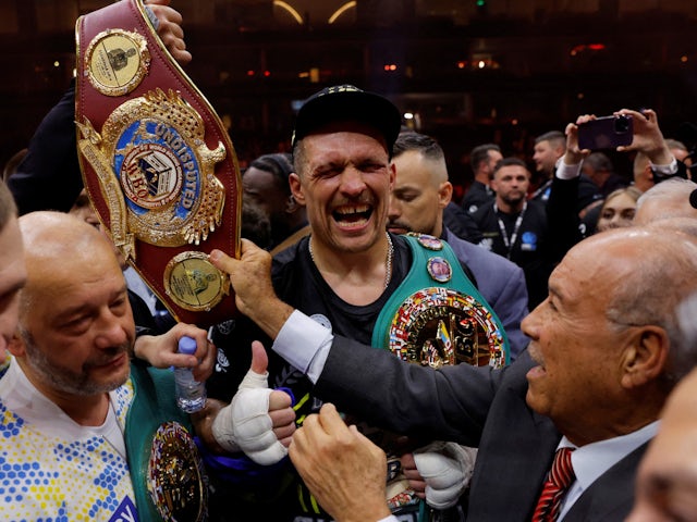 Usyk drops Fury on way to becoming undisputed champion