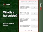 <span class="p2_new s hp">NEW</span> What is a bet builder in sports betting?: How to place and use bet builders correctly