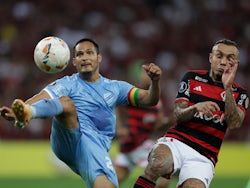 Bolivar captain Leonel Justiniano in action in a May 2024 Copa Libertadores fixture