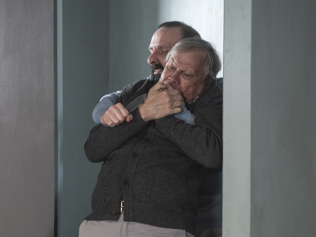 Griff and Roy on Coronation Street on May 30, 2024