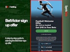 Betvictor sign up offer - Sign up to claim £40 in free bets