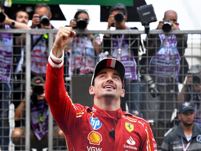 Leclerc brushes off favourite tag as F1 title race heats up