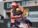 Naomi Osaka in action at the French Open on May 26, 2024