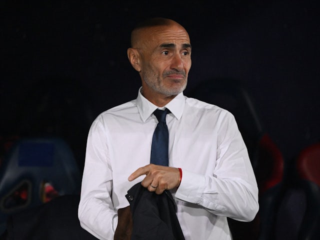 Juventus coach Paolo Montero before the match on May 20, 2024
