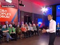 Rishi Sunak appears on GB News' The People's Forum in February 2024