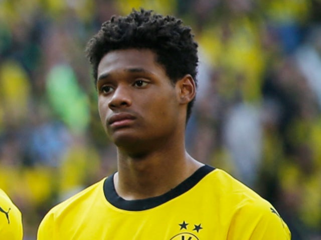 Borussia Dortmund's Julien Duranville pictured in May 2023