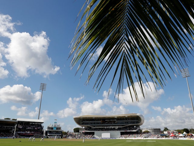 General view of Kensington Oval in Bridgetown, Barbados during the match on January 23, 2019