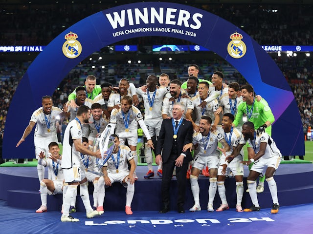 Real Madrid beat Dortmund at Wembley to win 15th European Cup