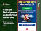 Betfred Promo Code: 'WEBET50' gets you £50 free bets in June 2024