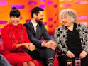Lily Allen, Dominic Cooper and Miriam Margolyes on The Graham Norton Show in 2014