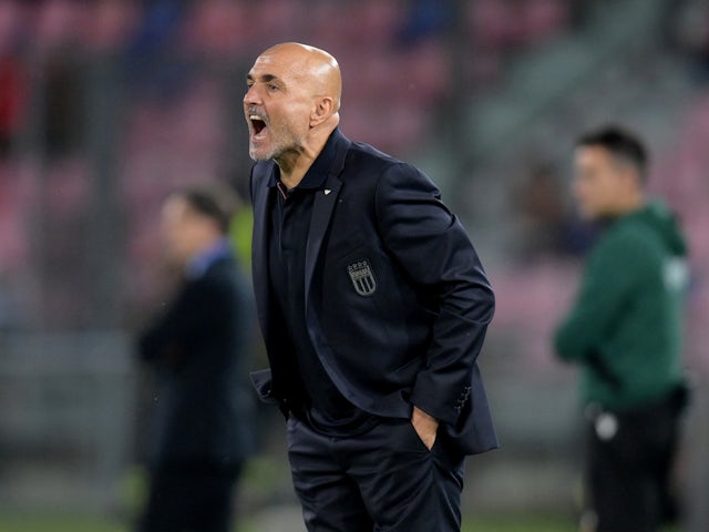 HLV trưởng tuyển Ý Luciano Spalletti phản ứng ngày 4/6/2024