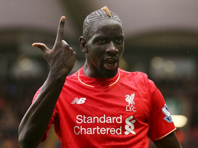 Mamadou Sakho in action for Liverpool in 2016