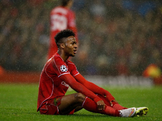 Raheem Sterling during his Liverpool days in 2014