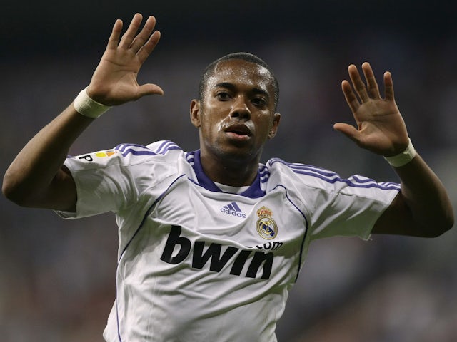Robinho in action for Real Madrid on April 27, 2008