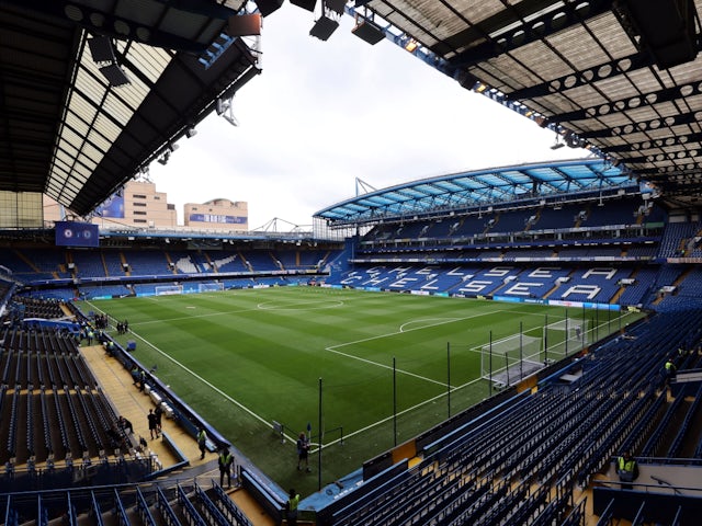 General view inside Stamford Bridge on September 24, 2023