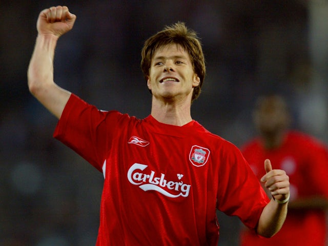 Xabi Alonso during his Liverpool days in 2005