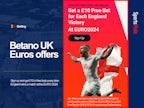 <span class="p2_new s hp">NEW</span> Betano Euro offers - Get £10 in free bets for every game England wins