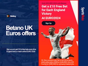 Betano Euro offers - Get £10 in free bets for every game England wins