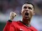 Cristiano Ronaldo celebrates scoring for Portugal on June 11, 2024