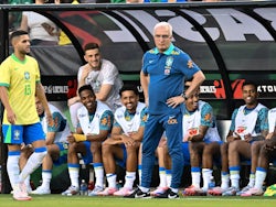 Brazil head coach Dorival Junior pictured during the match on June 8, 2024