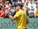 Jack Draper reacts at the Stuttgart Open on June 16, 2024 [IMAGO]