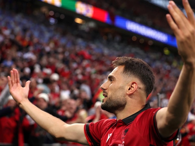 Albania's Bajrami breaks European Championship record in Italy clash