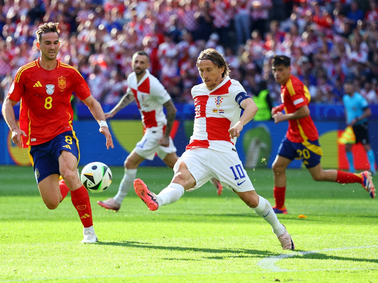 Luka Modric urges Croatia to move on quickly from three-goal Spain defeat