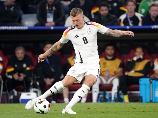 Germany's Toni Kroos in action on June 14, 2024 [IMAGO]