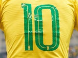 General shot of the Brazil 10 shirt [IMAGO]