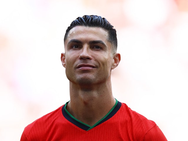 Cristiano Ronaldo của Bồ Đào Nha chụp ảnh vào ngày 22 tháng 6 năm 2024
