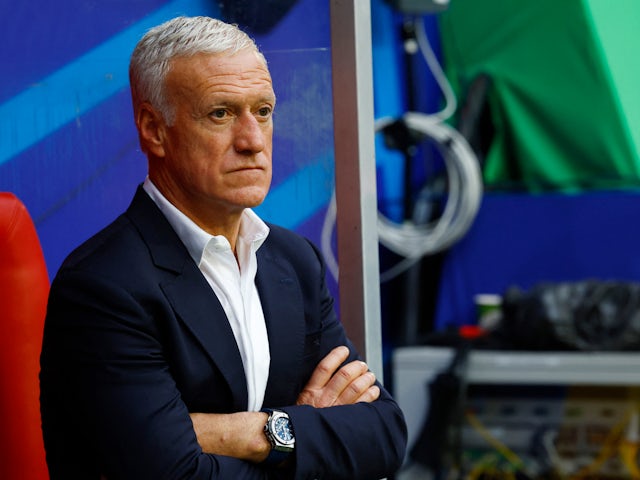 France manager Didier Deschamps pictured in June 2024