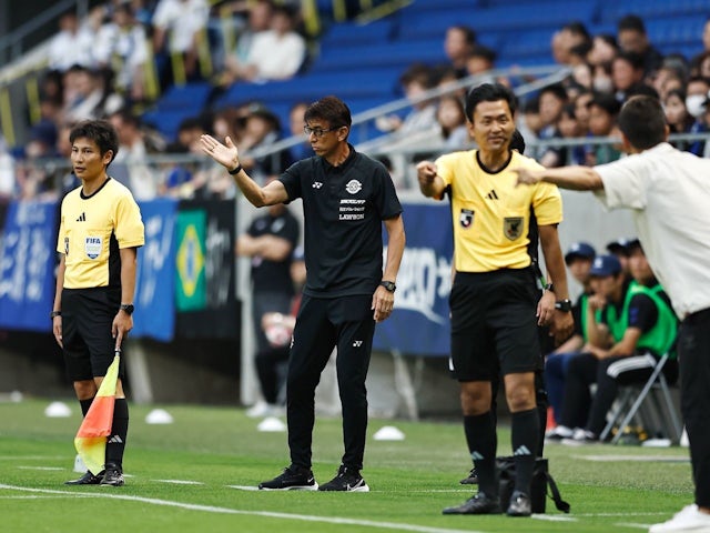 Masami Ihara (Reysol) Football / Soccer : Japanese 2024 Meiji Yasuda J1 League match between Gamba Osaka 2-1 Kashiwa Reysol at the Panasonic Stadium Suita in Suita, Japan JUNE 16, 2024 [IMAGO]