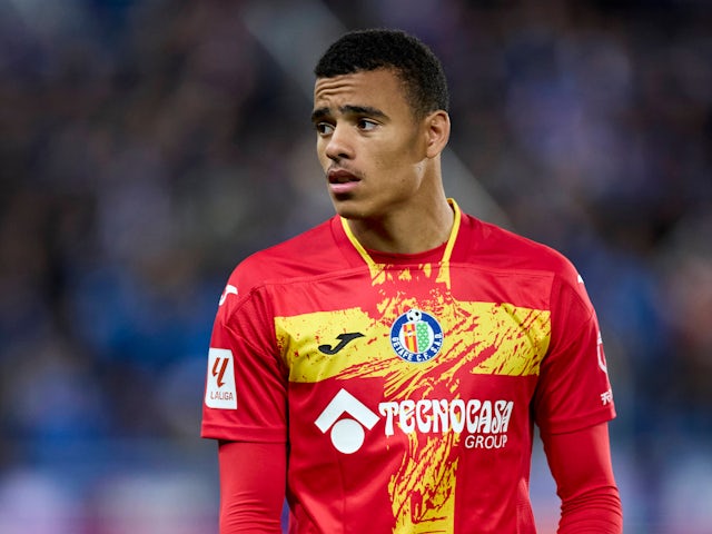 Mason Greenwood in action for Getafe in May 2024 [IMAGO]