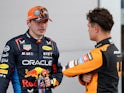 Max Verstappen and Lando Norris at Spanish Grand Prix in June 2024.