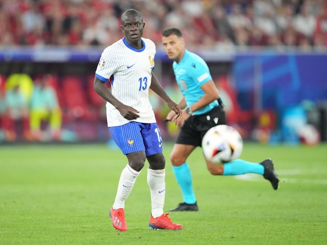France midfielder N'Golo Kante pictured at Euro 2024 [IMAGO]