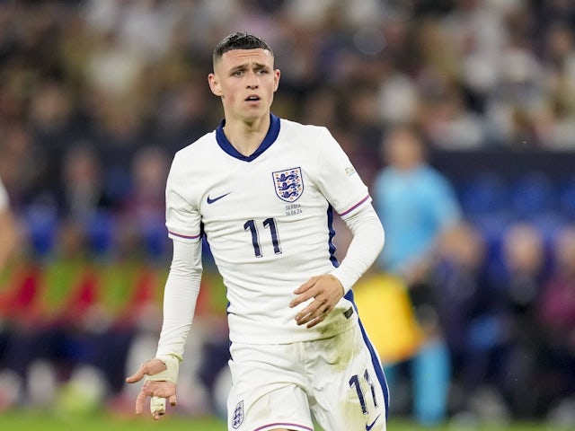 England Phil Foden pictured on June 16, 2024 [IMAGO]