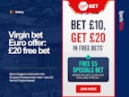<span class="p2_new s hp">NEW</span> Virgin Bet Euro Offers - Get £20 in free bets on England vs Denmark