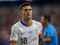 Christian Pulisic in action for the USA in June 2024 at the Copa America