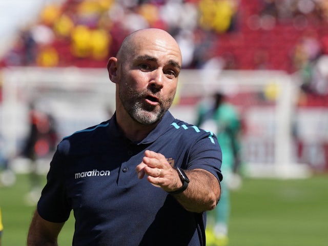 Ecuador manager Felix Sanchez 