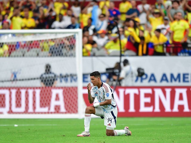  Orlando Galo theo dõi Costa Rica trong trận đấu tại Copa America vào ngày 26 tháng 6 năm 2024