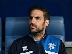 Cesc Fabregas as Como assistant in May 2024.